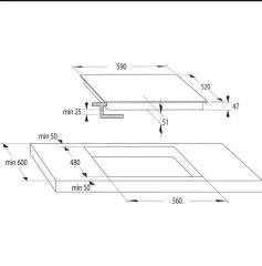 ECS646BCSCE černá Bezplatný servis 5 let po registraci
