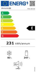 PCN330EW bílá Bezplatný servis + 3 roky po registraci