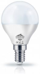 E14 6W LED mini globe studená bílá