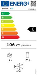 PTB82EMW bílá Bezplatný servis + 3 roky po registraci