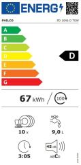 PD1046DTOW bílá Bezplatný servis + 3 roky po registraci