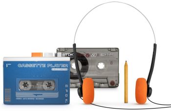 BIGBEN BTTAPEBL modrá/stříbrná