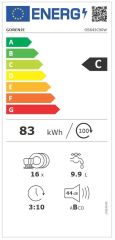 GS643C90W bílá Bezplatný servis 5 let po registraci