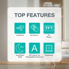 WG814A5P5 bílá/černá Bezplatný servis 5 let po registraci