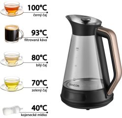 SWK1595BK černá/sklo