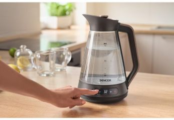 SWK1595BK černá/sklo