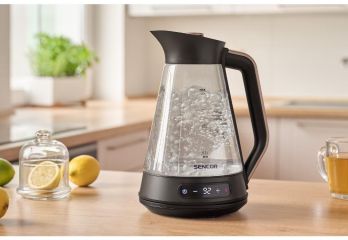 SWK1595BK černá/sklo