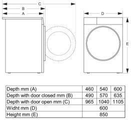 WE484A3 bílá Bezplatný servis 5 let po registraci